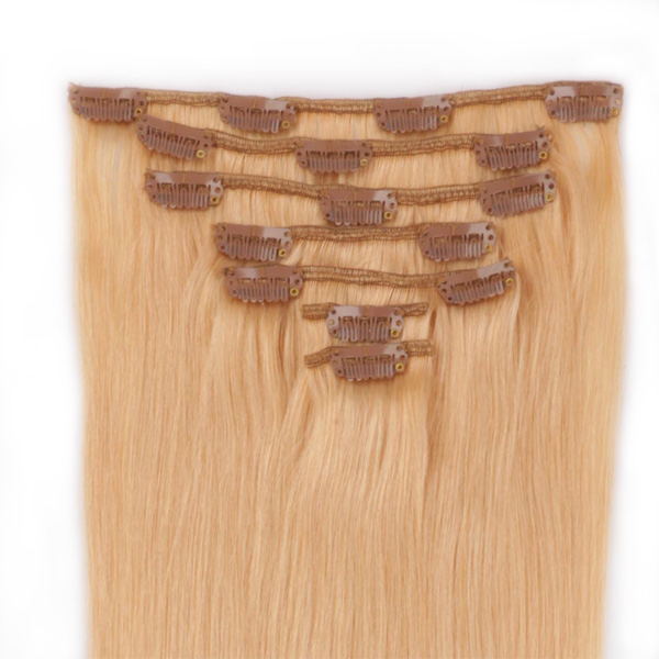 Clip in human hair extensions 70g no tangle hairs XS066